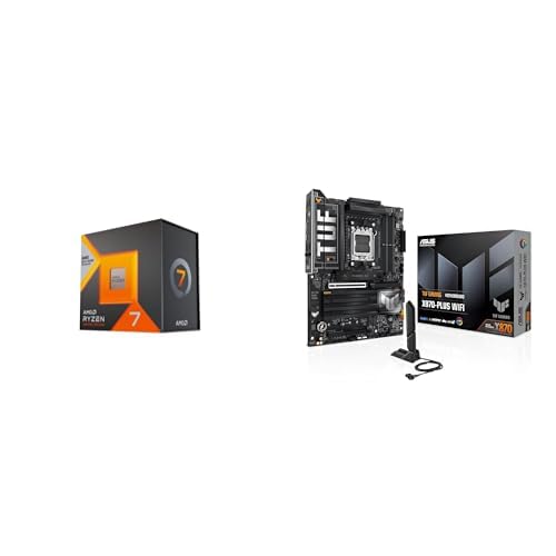 Amazon.com: AMD Ryzen 7 7800X3D + TUF Gaming X870-PLUS WiFi